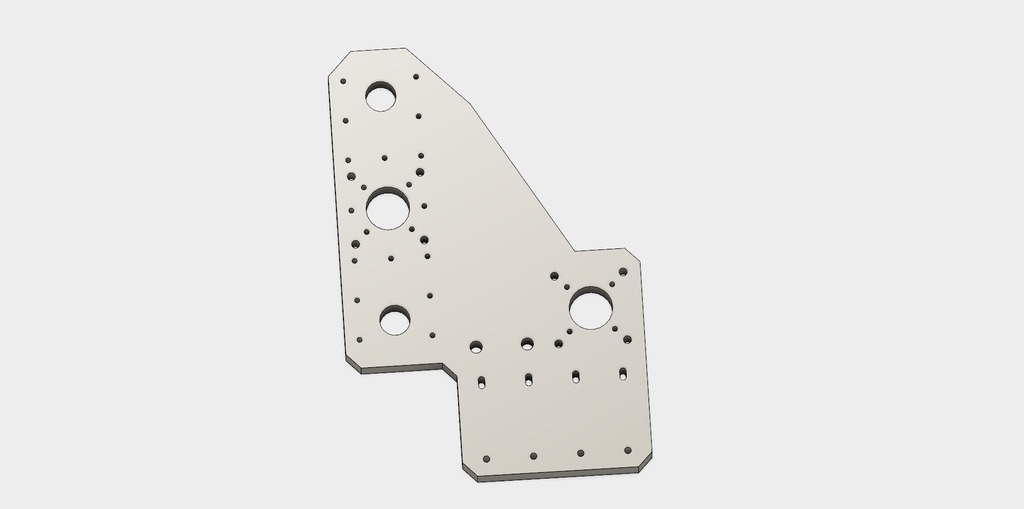 Root 3 Side panel in FUSION 360