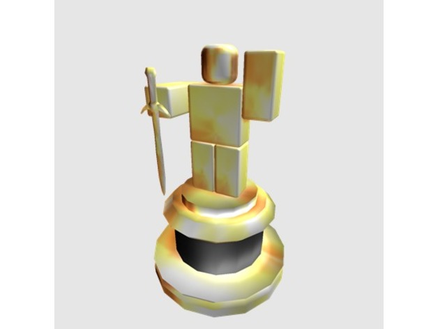 Classic Roblox Bloxy Award By Theicystar Thingiverse - roblox logo by notmarty thingiverse