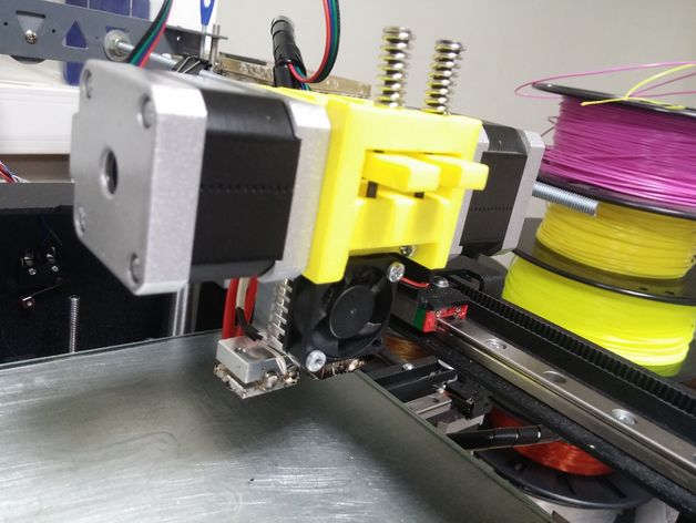 Simple DUAL Chimera Extruder, designed for MZ3D printers