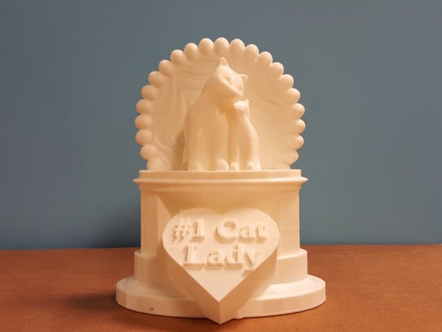 #1 Cat Lady Trophy