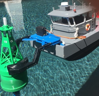Robotic Gripper for RC Boat