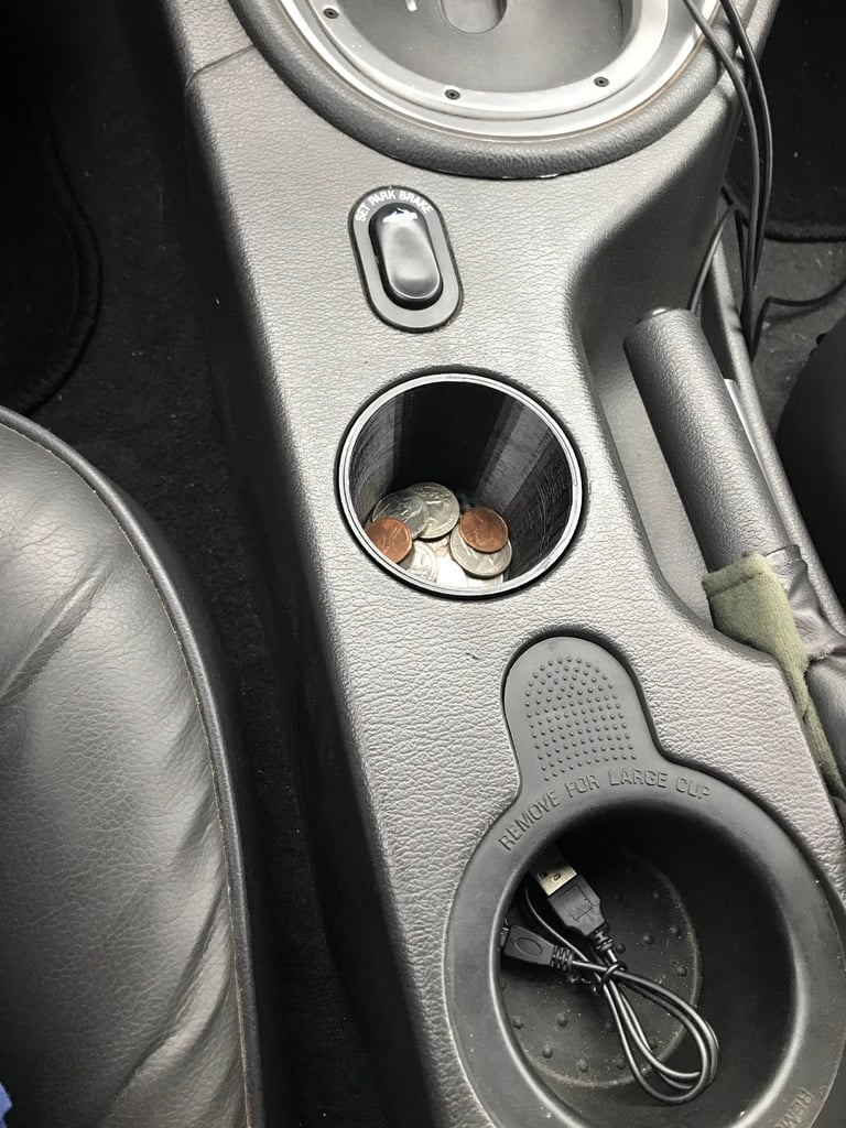 Car cup holder insert and Burger King sauce holder