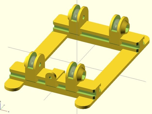 Sliding stand for spool