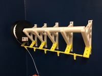 Wall Mount Spool Holder Brackets by woodencase01 - Thingiverse