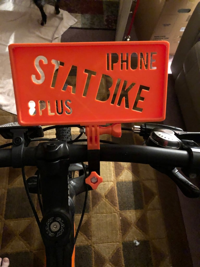 Stationary Bike  8 plus phone holder