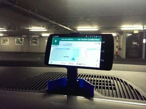 Dashboard Mounted Mobile Holder for Volkswagen Up! - Nexus 5