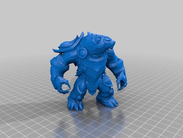 Volibear (Easy to Print and Assemble)