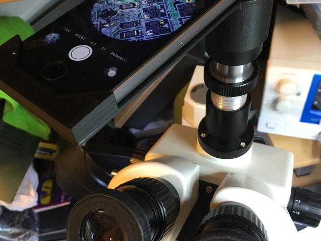 iphone 5s mount for 23.2mm microscope eyepiece