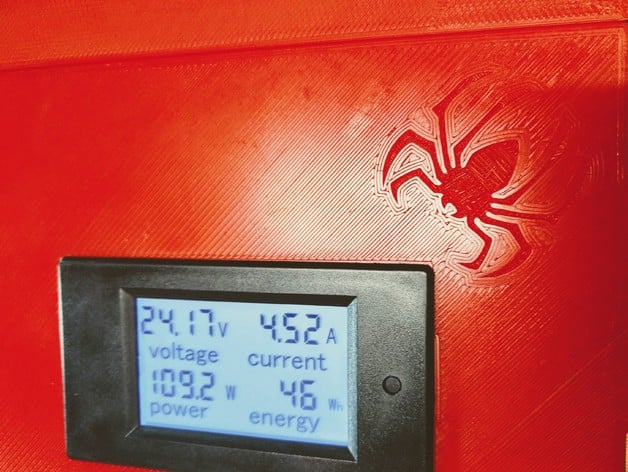 TEVO Black Widow Control Box Cover with PZEM-051 Wattage Meter