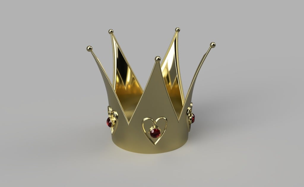 Queen of Hearts Crown