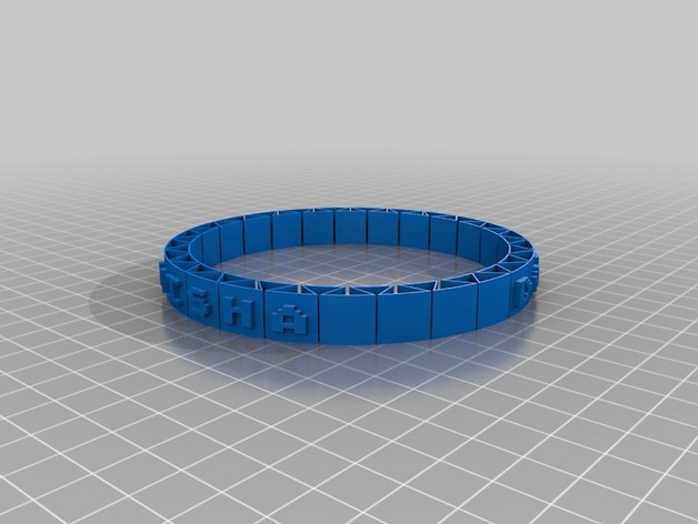 My Customized Circular Band Bracelet