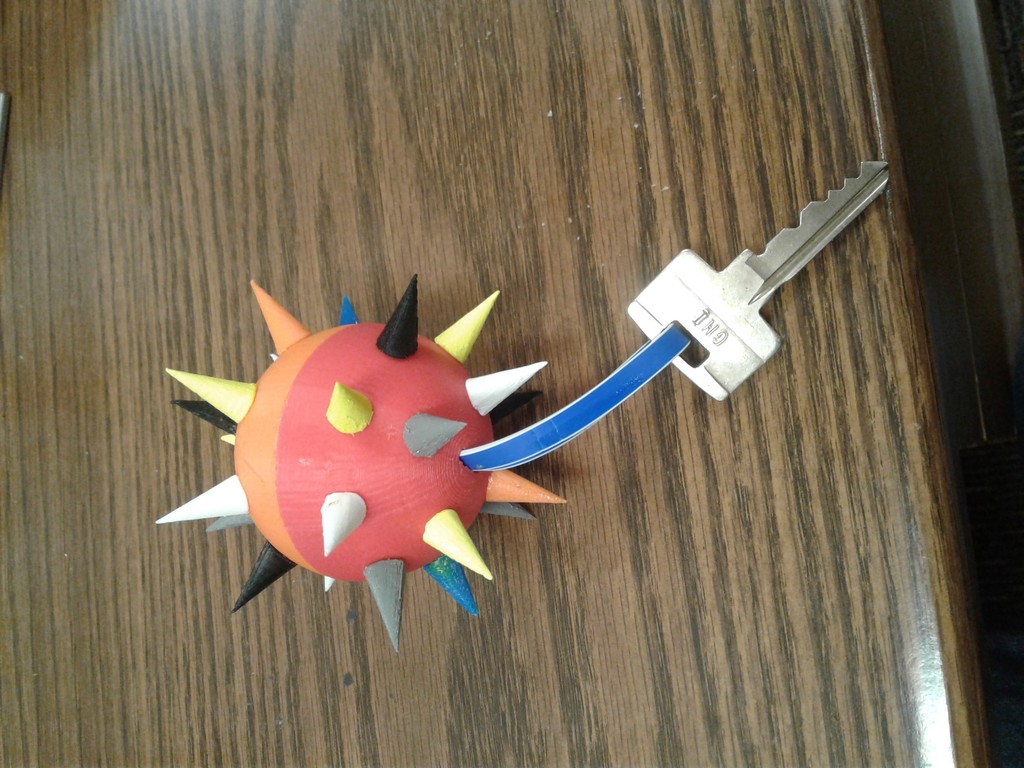 Key Protector Spiked Ball