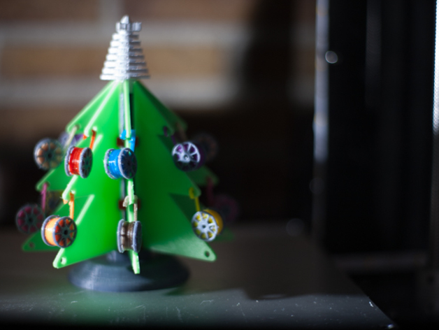 Christmas Tree 3D Printing Style