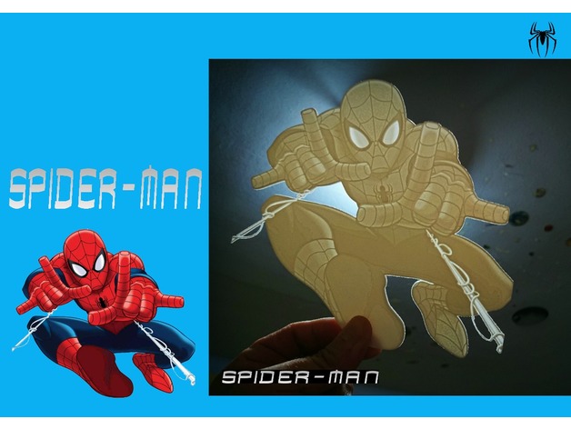 Lithophane Spiderman