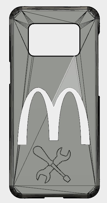 Galaxy S8 McDonald's Case