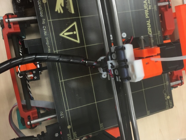 Prusa i3 MK2 and MK2S: X-carriage for IGUS RJZM-01-08