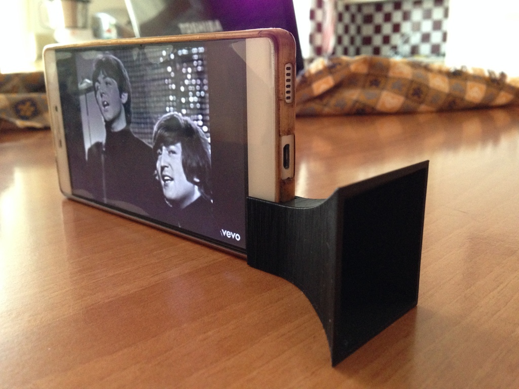 Huawei P8 speaker amplifier cone + stand