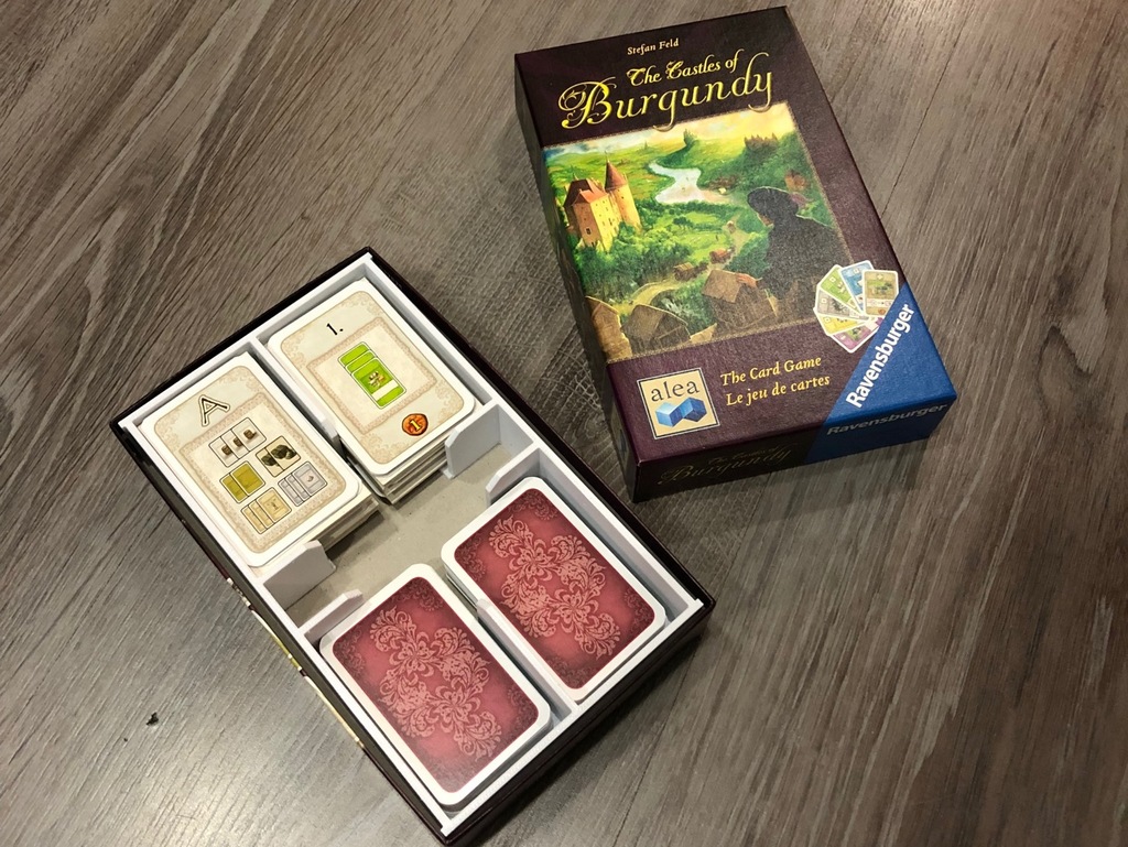 Customized Insert for The Castles of Burgundy - The Card Game
