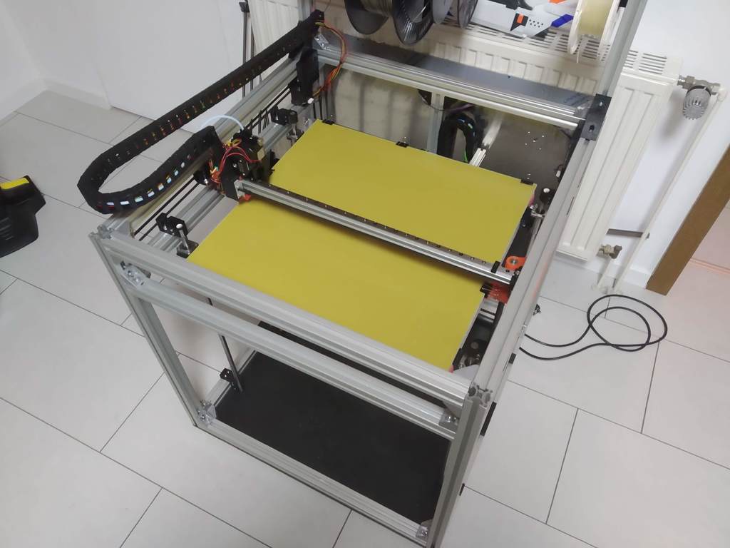 CoreBot - CoreXY 3D printer with linear rails
