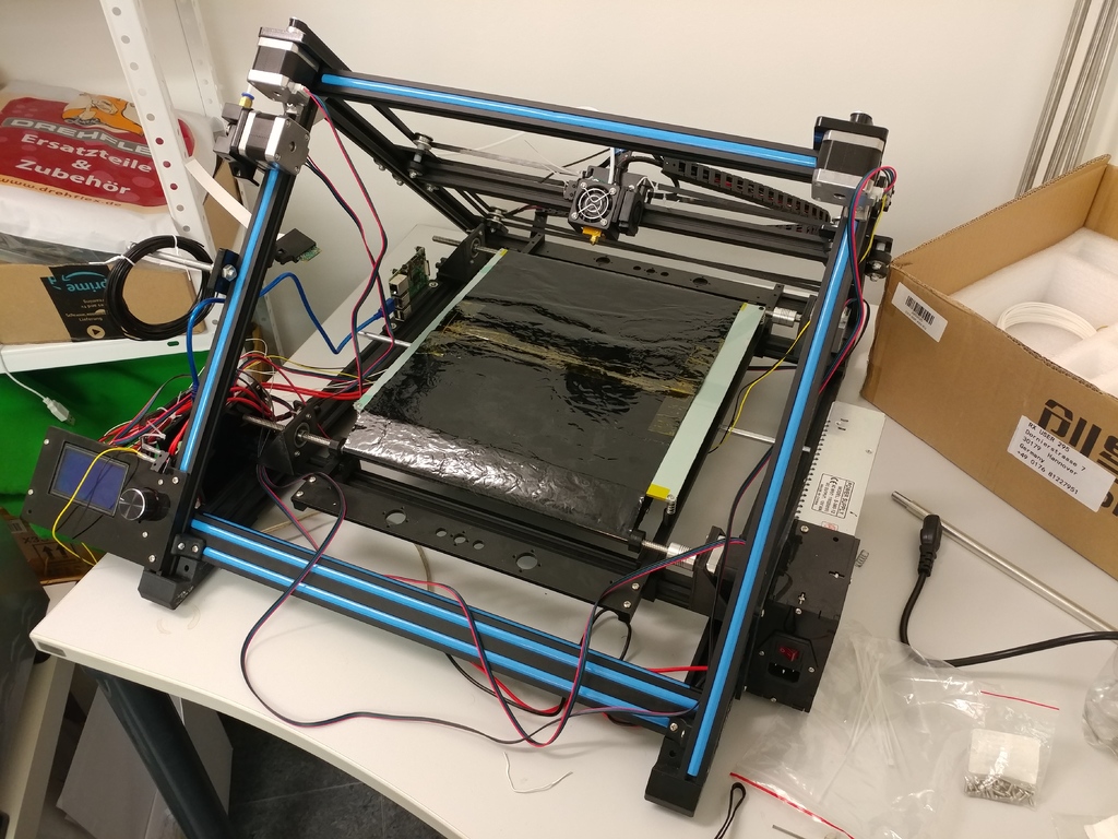 Belt 3D-Printer made from Tronxy X5SA Kit
