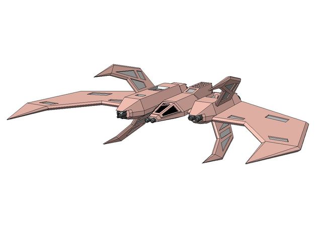 Wing Commander - Kilrathi Vaktoth Heavy Fighter