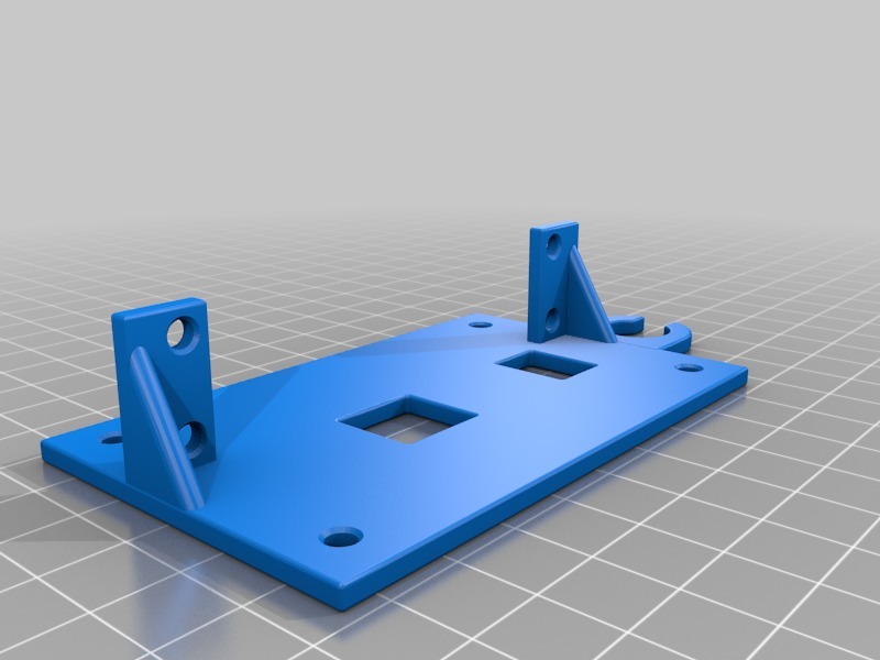 TriGorilla Board Mount for Anycubic Kossel Linear Plus