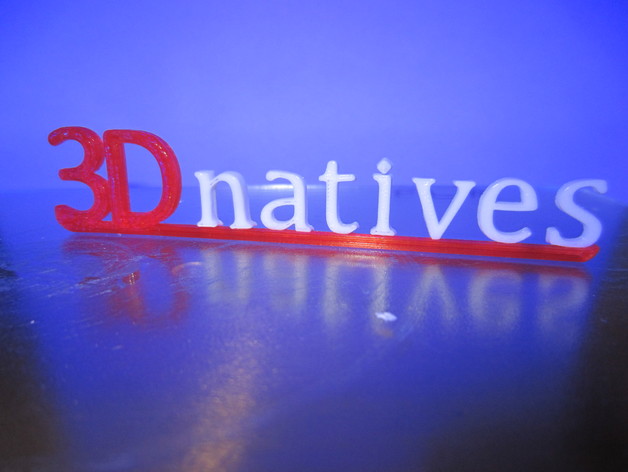 3Dnatives logo en relief