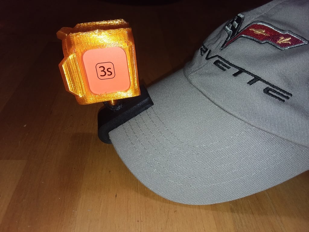 Runcam 3s camera mount for Baseball hat