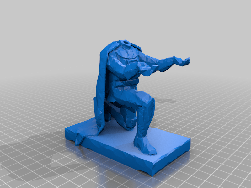 LowPoly Darth Vader Pen Holder Body Fix