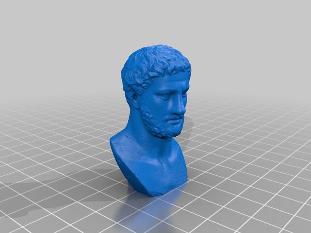 Pythagoras Portrait With Nose Remix