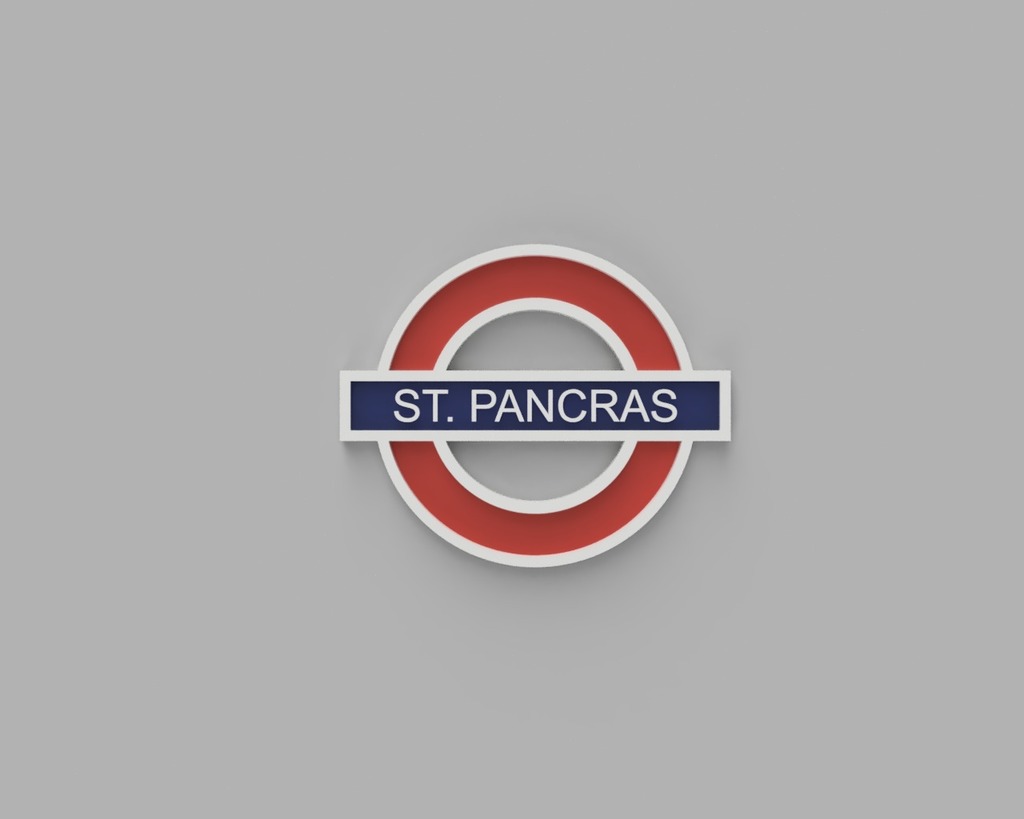 St. Pancras Underground Sign