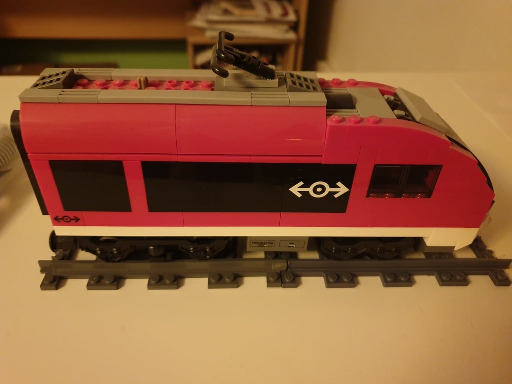 Lego compatible train tracks straight