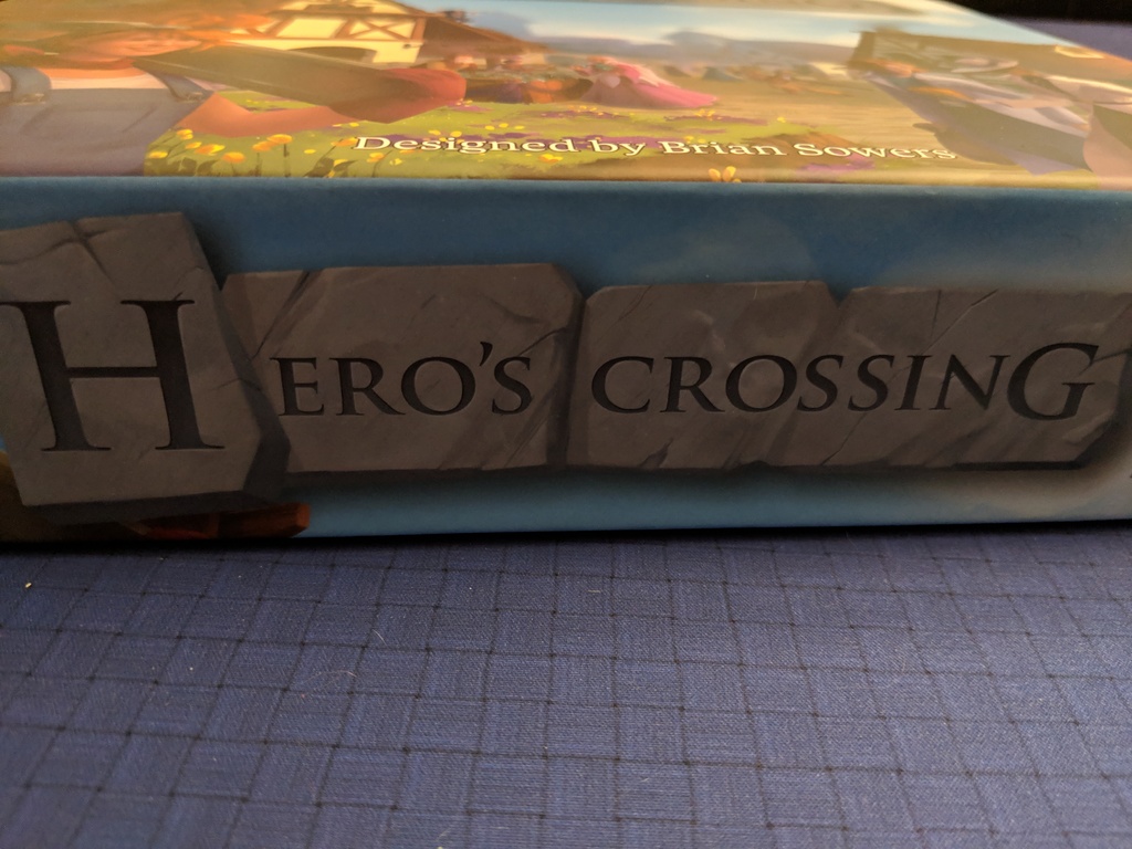Hero's Crossing Board Game Organizer