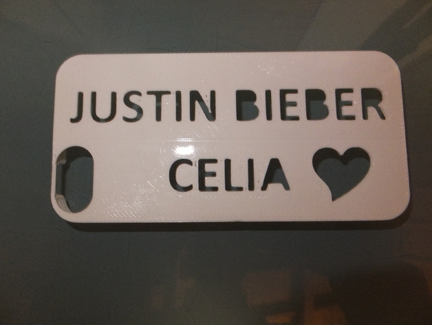 IPHONE 5S case Justin Bieber Celia