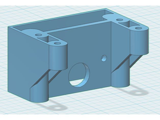 101hero lower rail stub - CAD Model