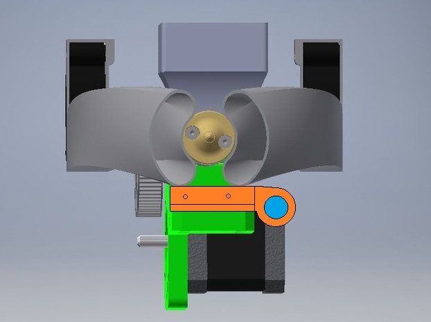 Sensor Holder for Wade's L3K Extruder V2
