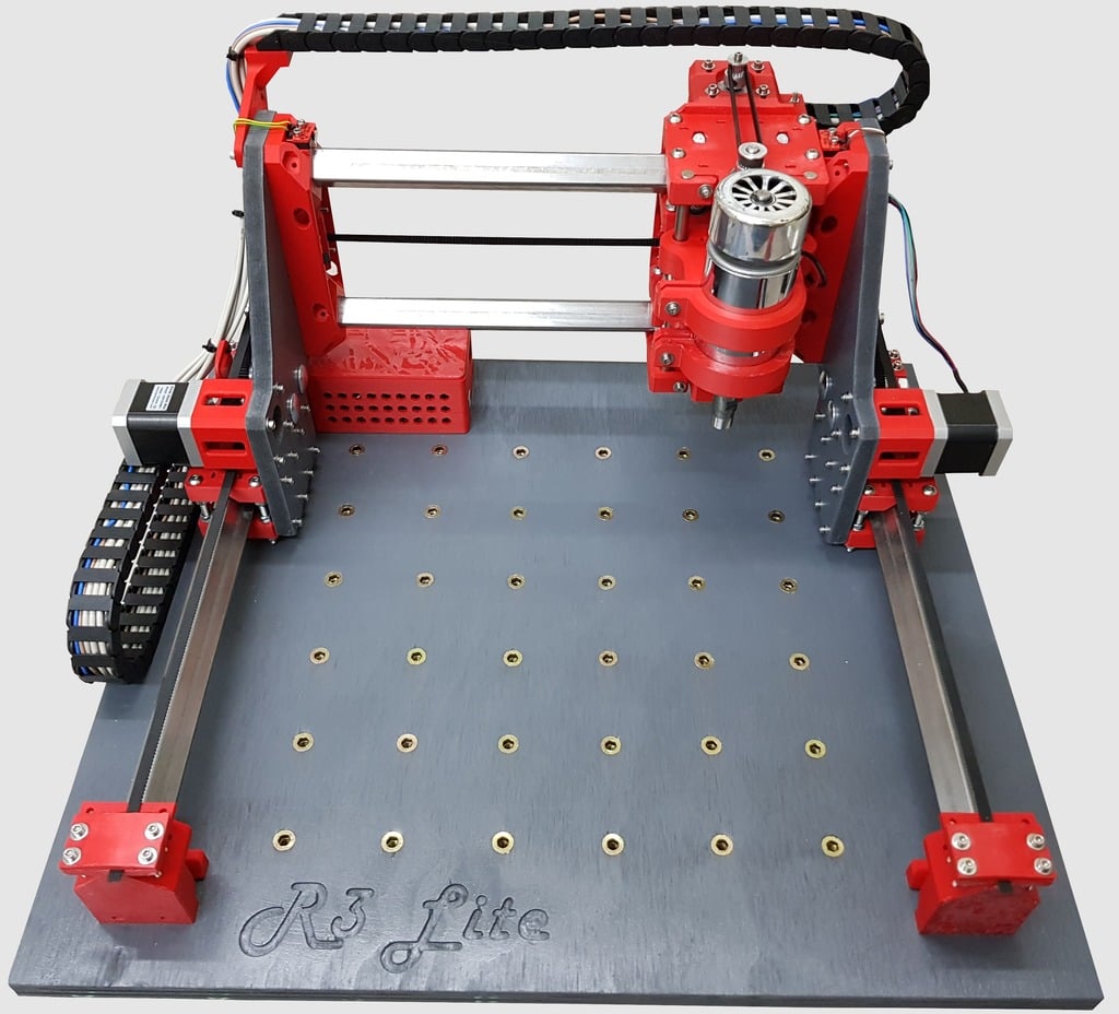 Root 3 Lite CNC multitool router 3D printed parts