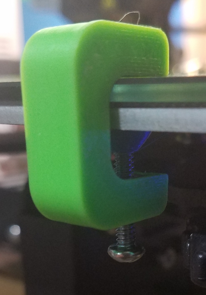 3D Printer Bed C Clamp