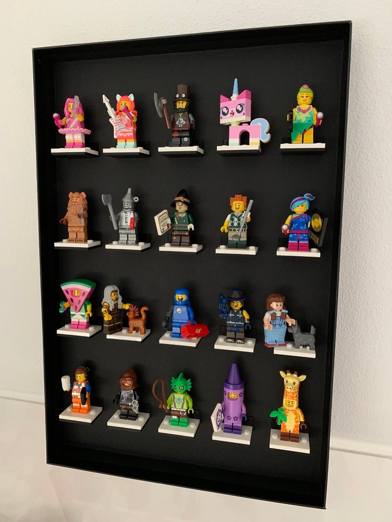 LEGO Minifigure Display Stand (Wall Mount)