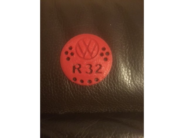 VW r32 Dash Air Vent Badge Replacement