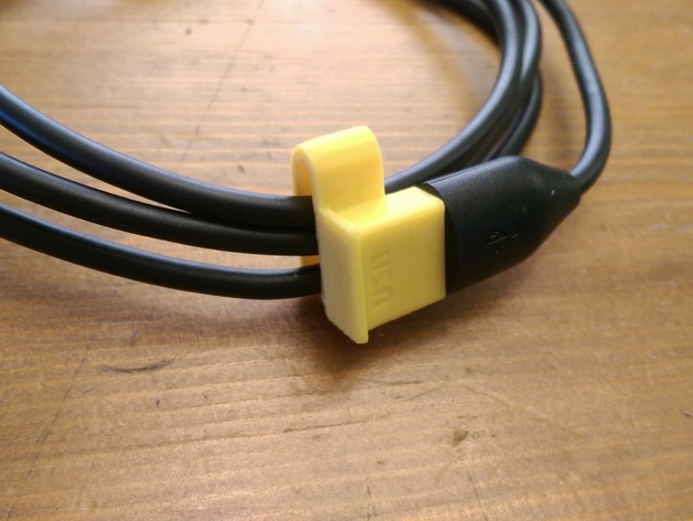 USB  Cable Cap  Clip