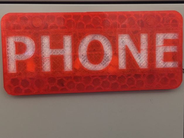 Phone Busy Light - 3D printed - dual extruder