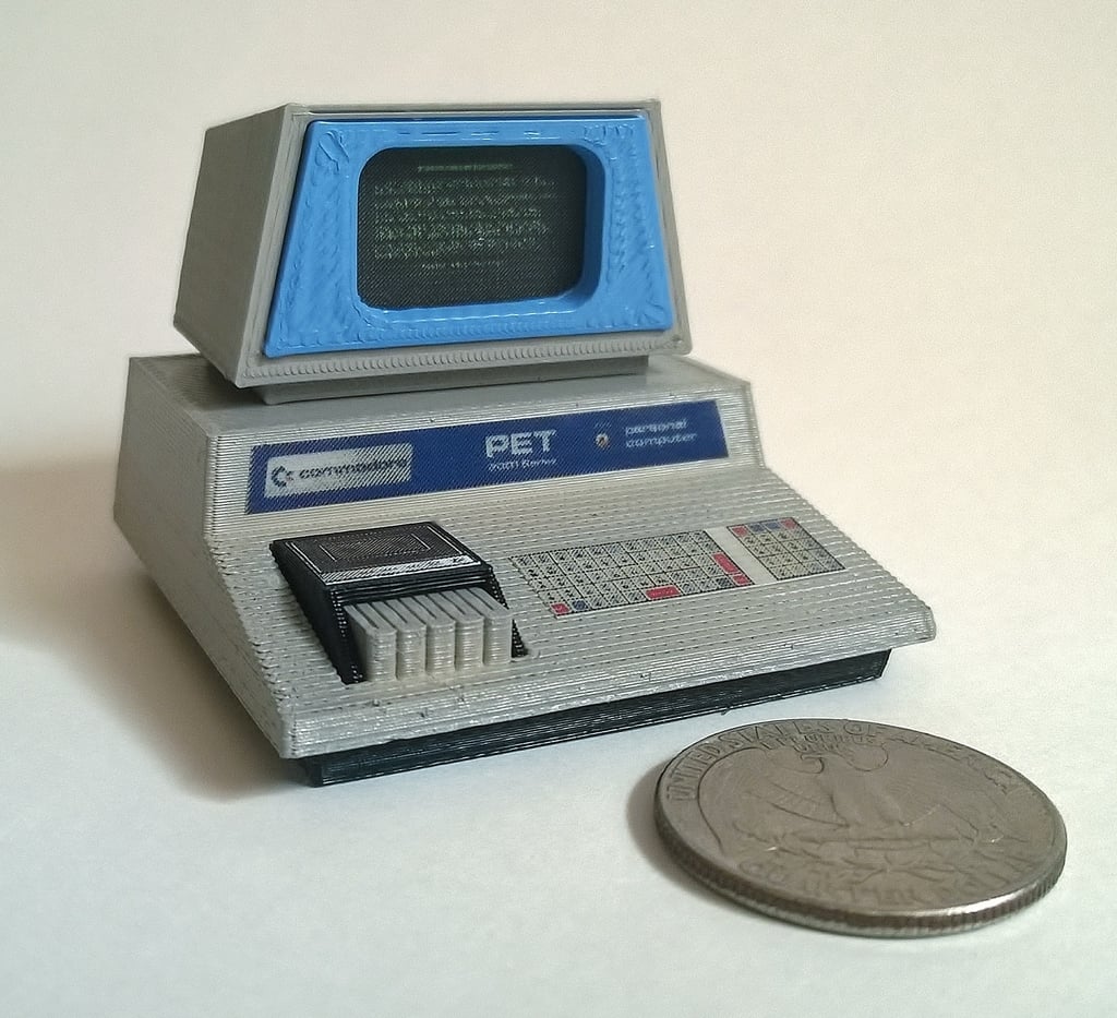 Mini Commodore PET (Chiclet keyboard)