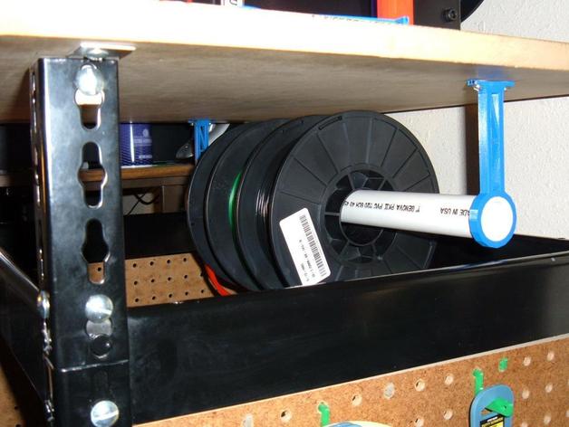Worktable Filament Spool System