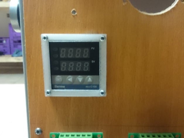 Mounting frame for PID REX-C100 Temperature Controller