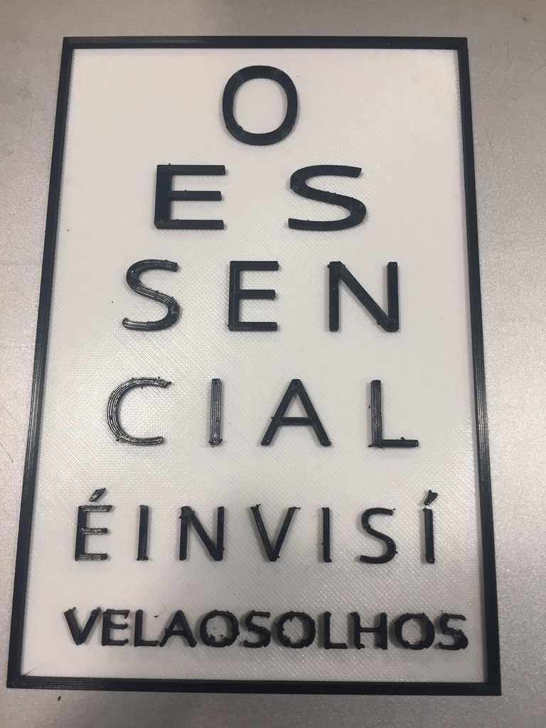 O essencial é invisível aos olhos
