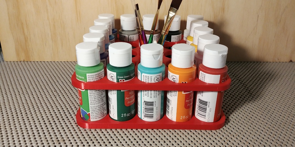 Storage Rack - 2 fl oz/59 ml Acrylic Paint