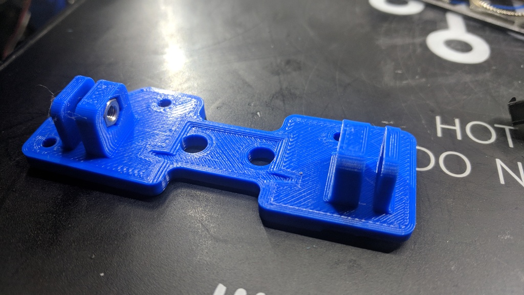 CR-10 FANG OEM fan duct - V2 plate with M3 cutouts & EZABL