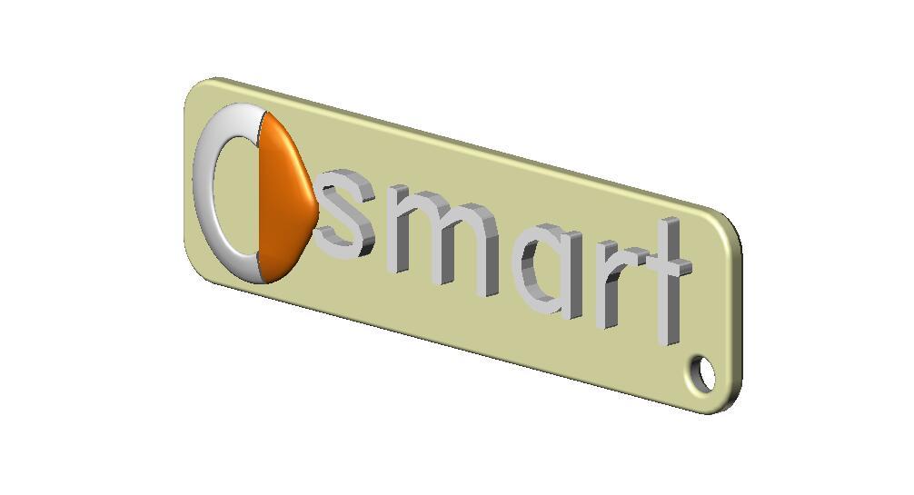 Smart logo/keyring