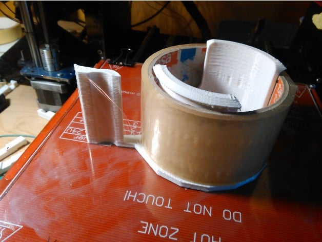 50mm packing tape dispenser faster print remix